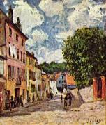 Alfred Sisley, Strabe in Moret-Sur-Loing